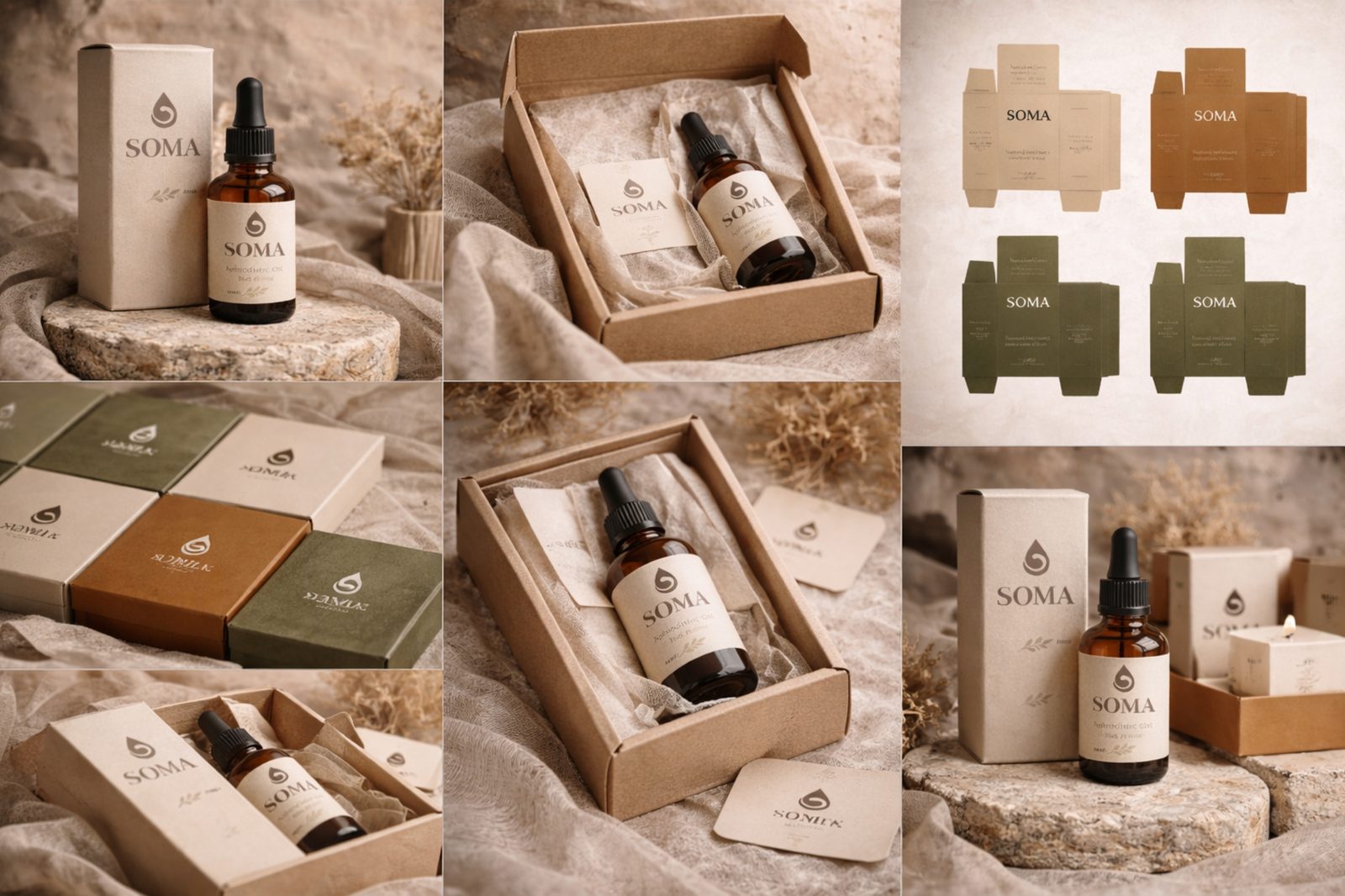 AI-generated SOMA packaging