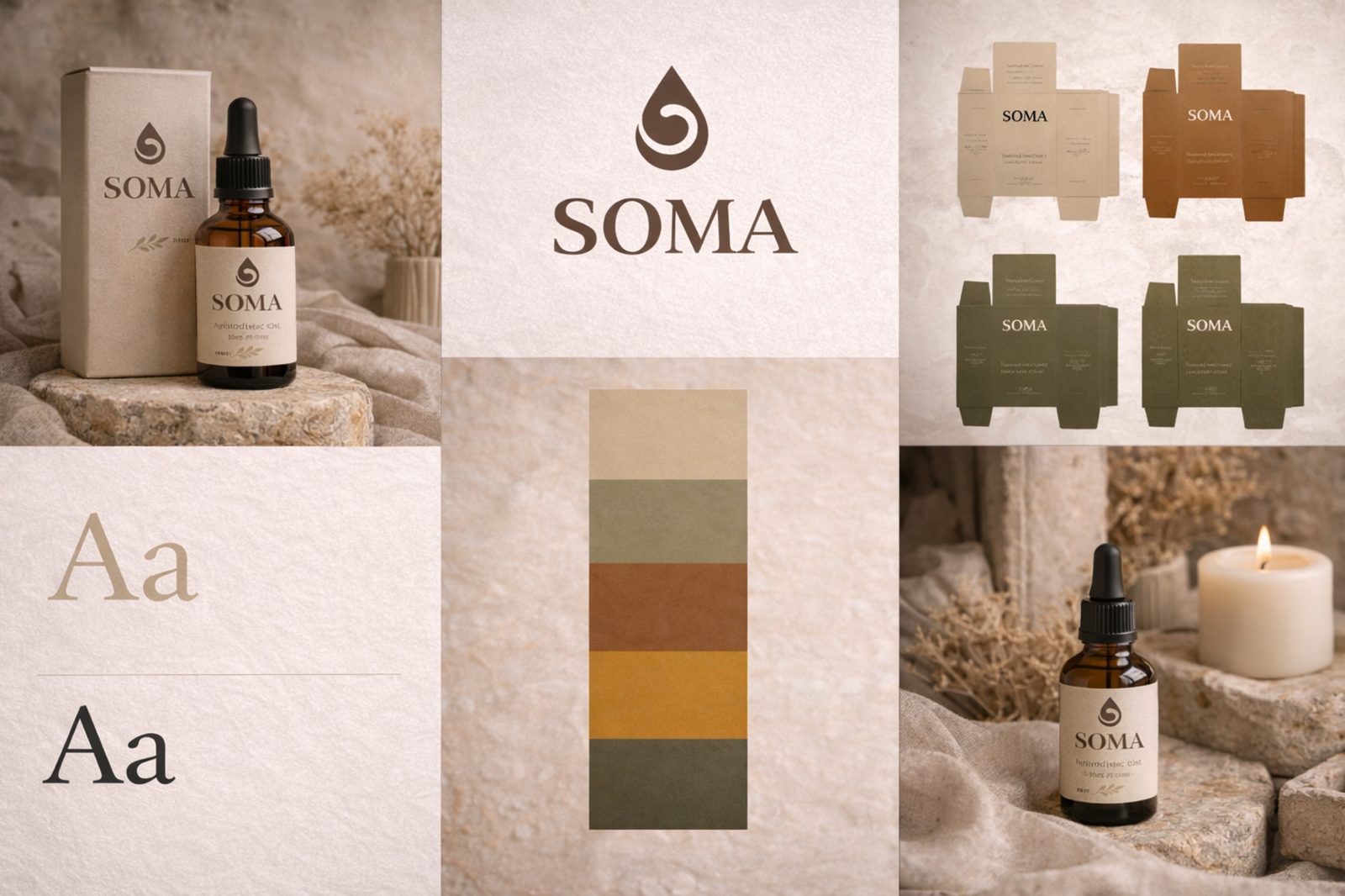 AI visual identity for SOMA